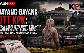 Bayang-Bayang OTT KPK: Etika Moral Istri Bupati Non Aktif Masih Menempati Rumah Dinas dan Fasilitas Kendaraan Dinas Dipertanyakan!