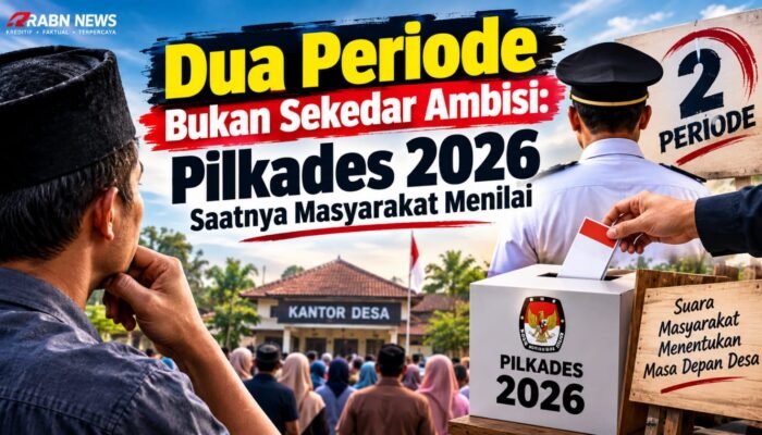 EDITORIAL || Dua Periode Bukan Sekedar Ambisi: Pilkades 2026 Saatnya Masyarakat Menilai