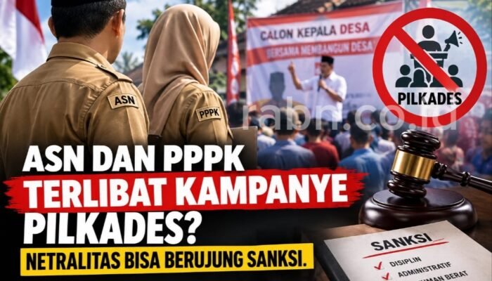 ASN DAN PPPK TERLIBAT KAMPANYE PILKADES: NETRALITAS BISA BERUJUNG SANKSI