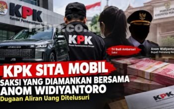 KPK Sita Mobil Saksi yang Diamankan Bersama Anom Widiyantoro, Dugaan Aliran Uang Ditelusuri