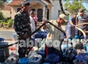 Kodim 0711 Pemalang Salurkan Bantuan Air Bersih untuk Warga Gombong yang Terdampak Kekeringan