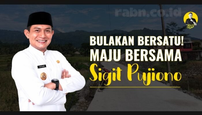 Satu Periode Dinilai Bawa Kemajuan, Masyarakat Bulakan Dorong Sigit Pujiono Lanjutkan Kepemimpinan