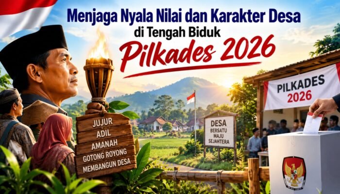 Menjaga Nyala Nilai dan Karakter Desa di Tengah Biduk Pilkades 2026
