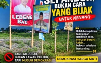 Merusak Sepanduk, Merusak Etika: Ketika Pilkades Mulai Kehilangan Akal Sehat