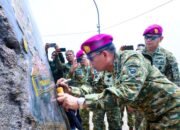 Korps Marinir Bangun Fasilitas Latihan Berstandar Internasional di Sukabumi, Pangkormar Letakkan Batu Pertama