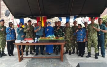 21 Personel Lanal Tegal Naik Pangkat, Danlanal Tekankan Profesionalisme dan Tanggung Jawab
