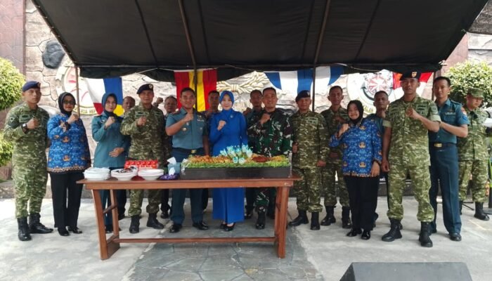 21 Personel Lanal Tegal Naik Pangkat, Danlanal Tekankan Profesionalisme dan Tanggung Jawab