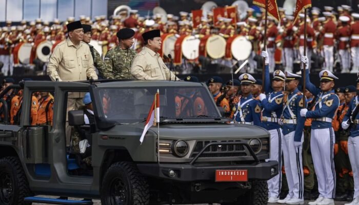 Upacara HUT TNI ke 81 Berlangsung Khidmat , Tegaskan Komitmen Menjaga Kedaulatan dan Mengabdi Kepada Rakyat