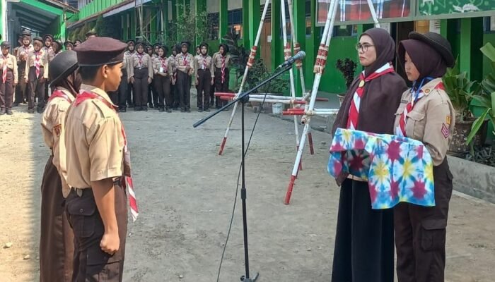 303 Siswa SMPN 1 Petarukan Ikuti Ujian Penggalang Terap, Pramuka Sniper Berbudaya di Benowo Park,