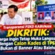 Transparansi P2KD Kabunan Dikritik: Warga Ingin Tatap Muka Langsung dengan Calon Kades di TPS, Bukan di Banner atau Baleho