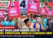 Cakades Slamet Muhajirin Nomor Urut 4: Filosofi Empat Penjuru, Simbol Kepemimpinan yang Merangkul Seluruh Warga Kabunan